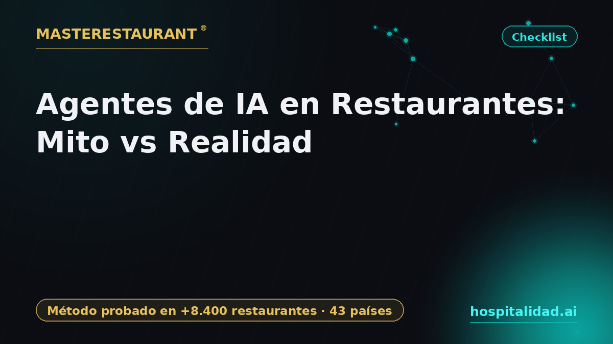 AI Agents in Restaurants: Myth vs Reality — Masterestaurant