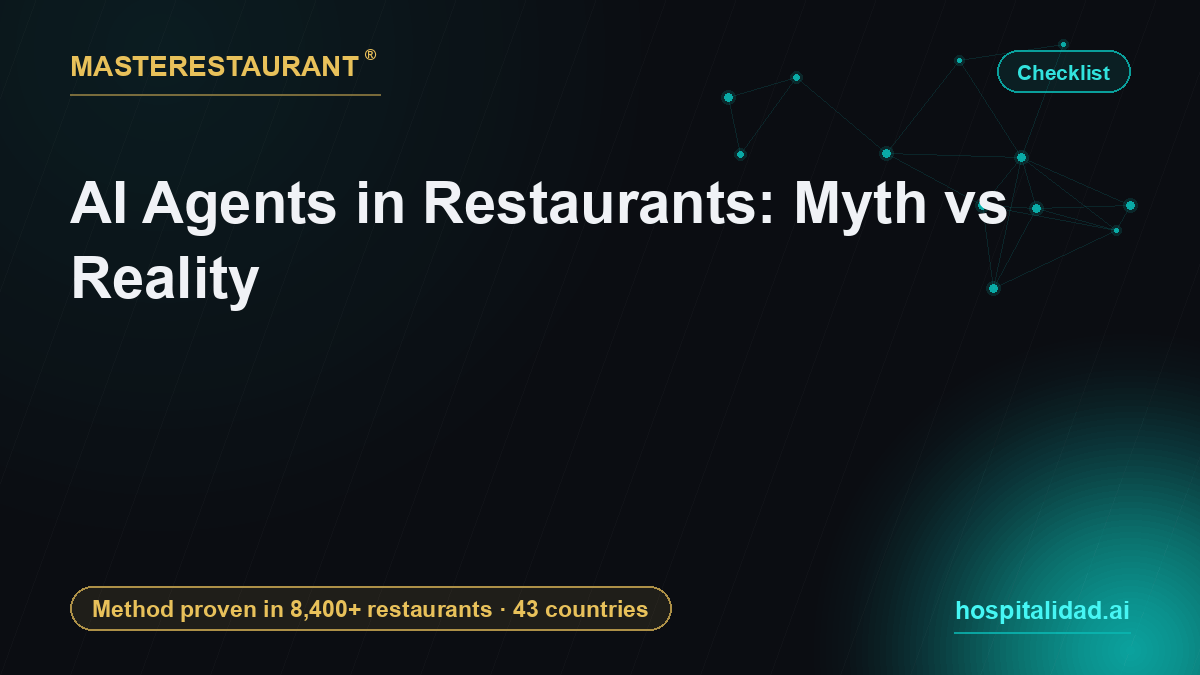 AI Agents in Restaurants: Myth vs Reality — Masterestaurant