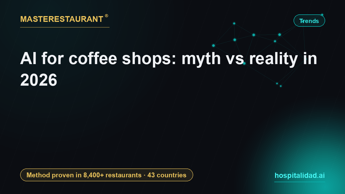 AI for coffee shops: myth vs reality in 2026 — Masterestaurant