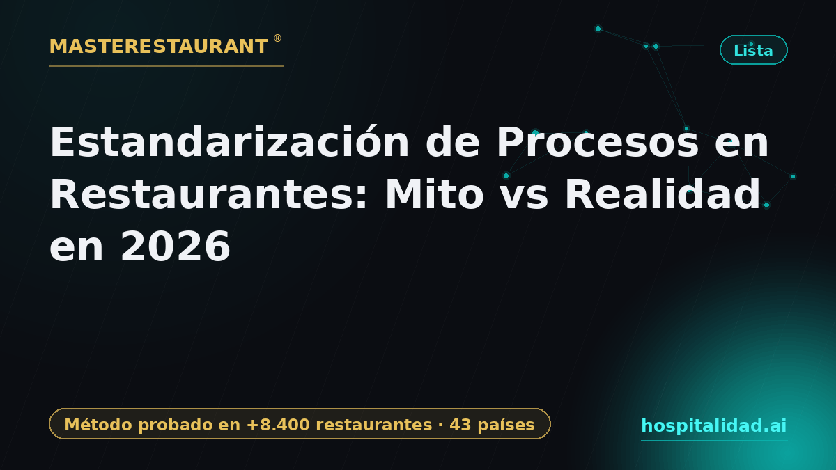Standardizing Restaurant Processes: Myth vs Reality in 2026 — Masterestaurant