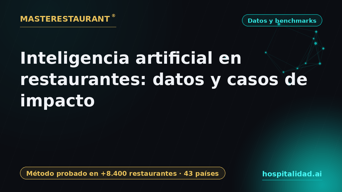 Artificial intelligence in restaurants: data and impact cases — Masterestaurant