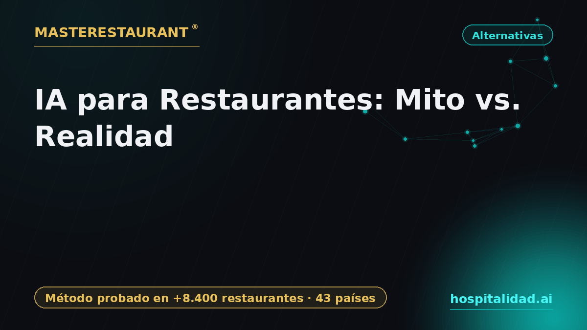 AI for Restaurants: Myth vs. Reality — Masterestaurant