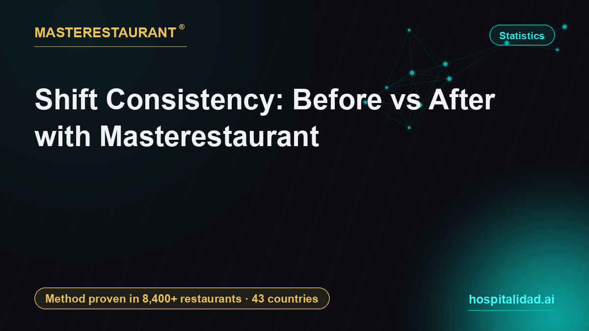 Shift Consistency: Before vs After with Masterestaurant — Masterestaurant